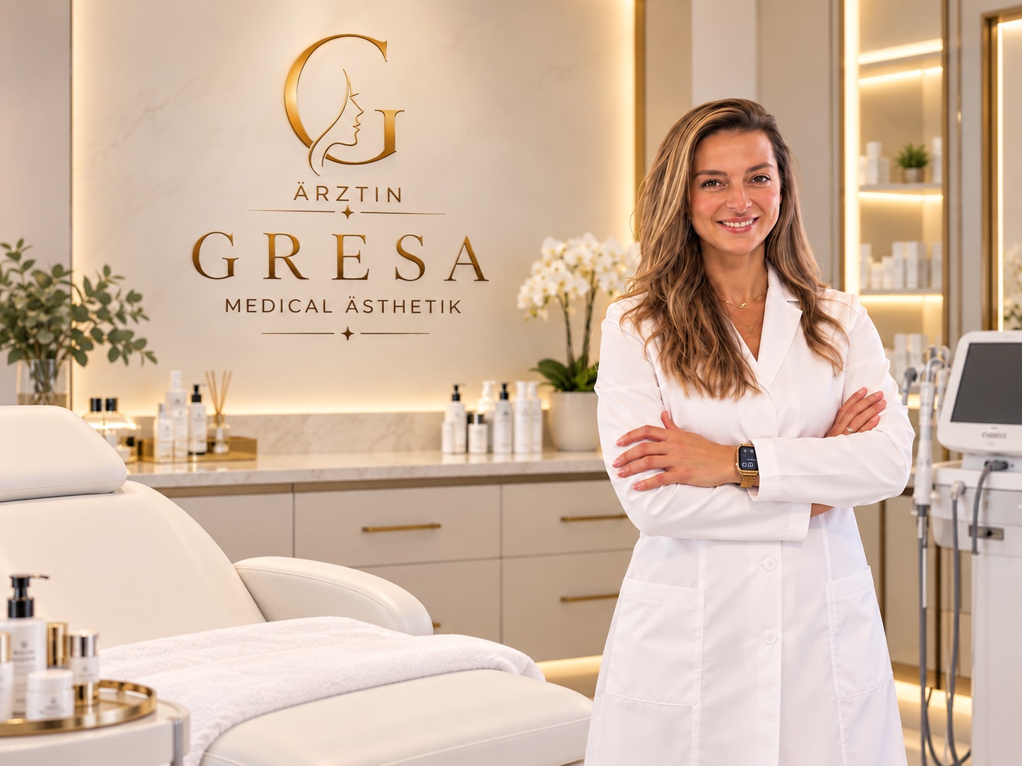 Ärztin in der Praxis Gresa Medical Ästhetik